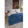 ETE HOMETEX ÇİFT KİŞİLİK LÜX WELSOFT YORGAN SETİ 195X215CM AKSU İNDİGO 8696474231943